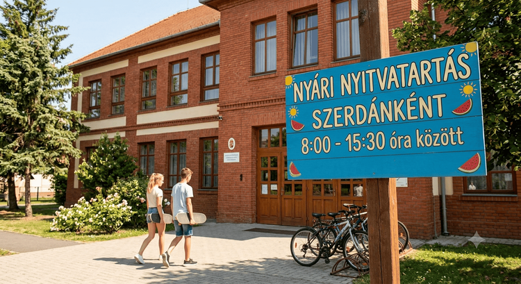 Nyári nyitvtartás